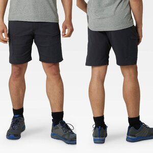42 Waist - Wrangler Mens 9in Relaxed Fit Outdoor Shorts - Black